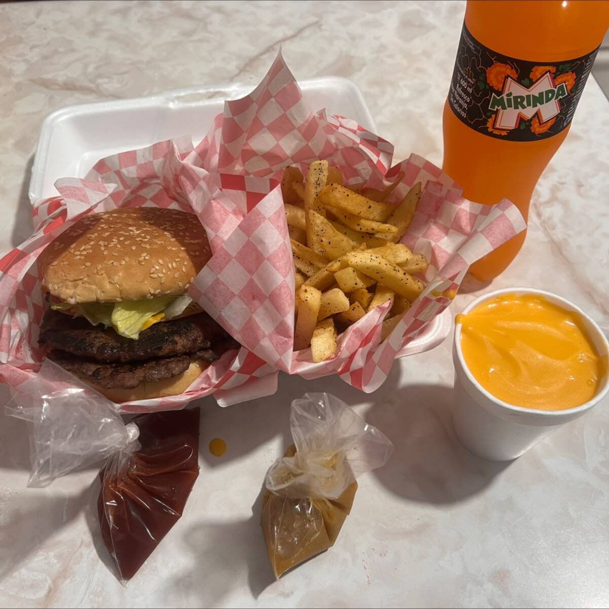 Hamburguesa Doble Combo