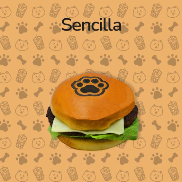HAMBURGUESA SENCILLA