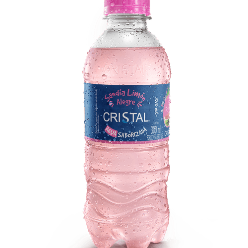 Agua Cristal Sandía Limón 300 ml