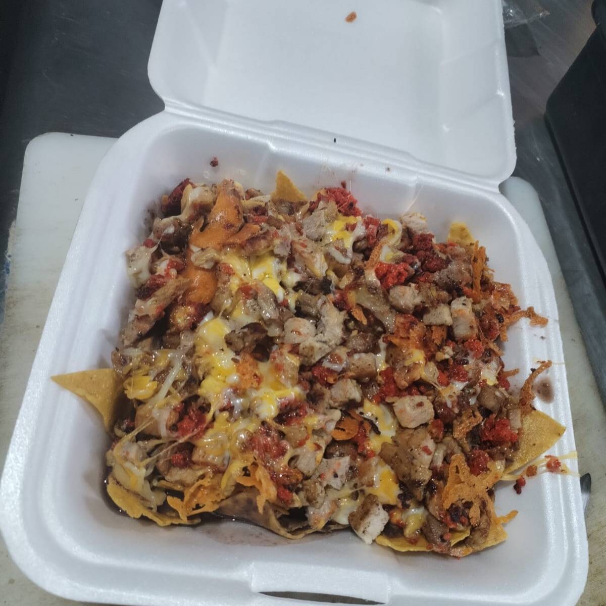 Nachos de Chorizo