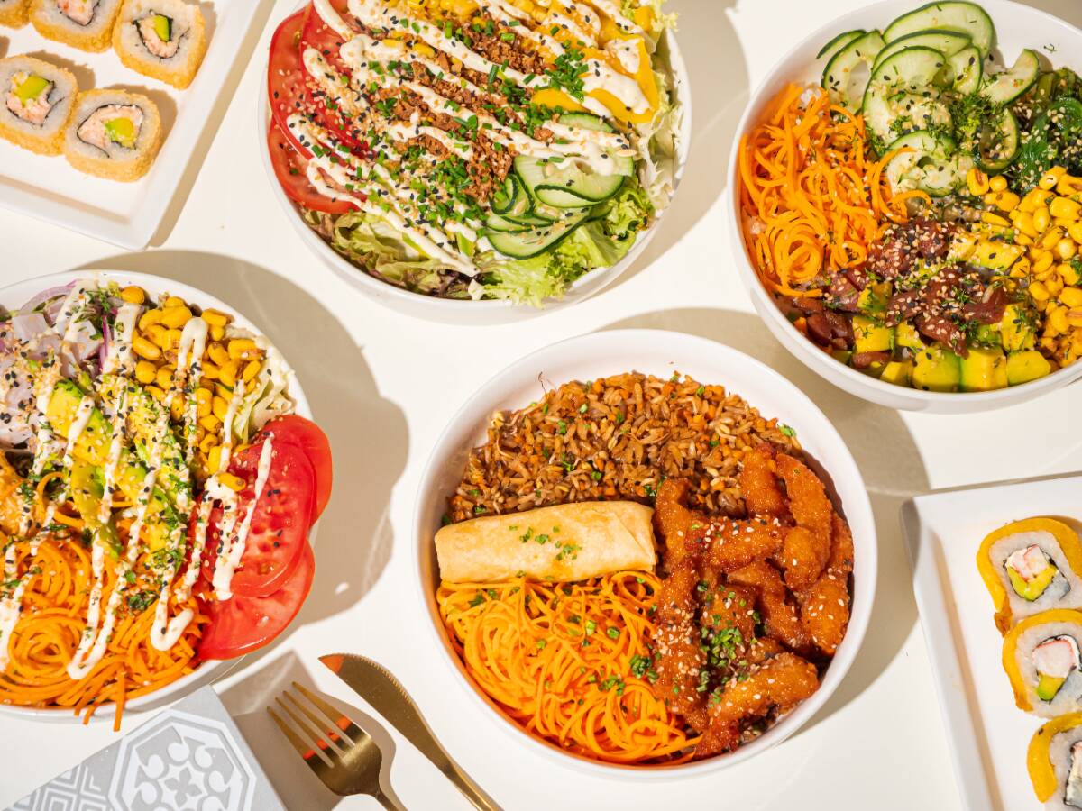 Asian Bowl Pokes y Sushi (Normandia)