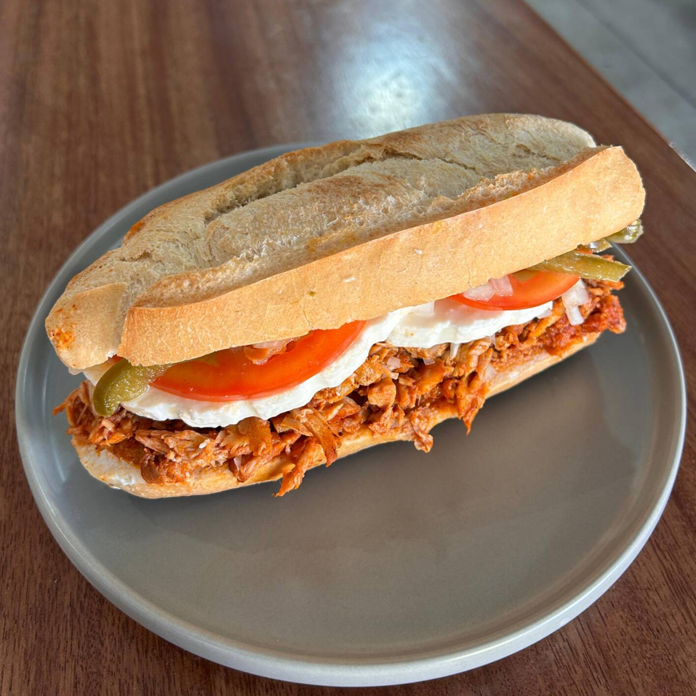 Lonche de Pierna con Panela