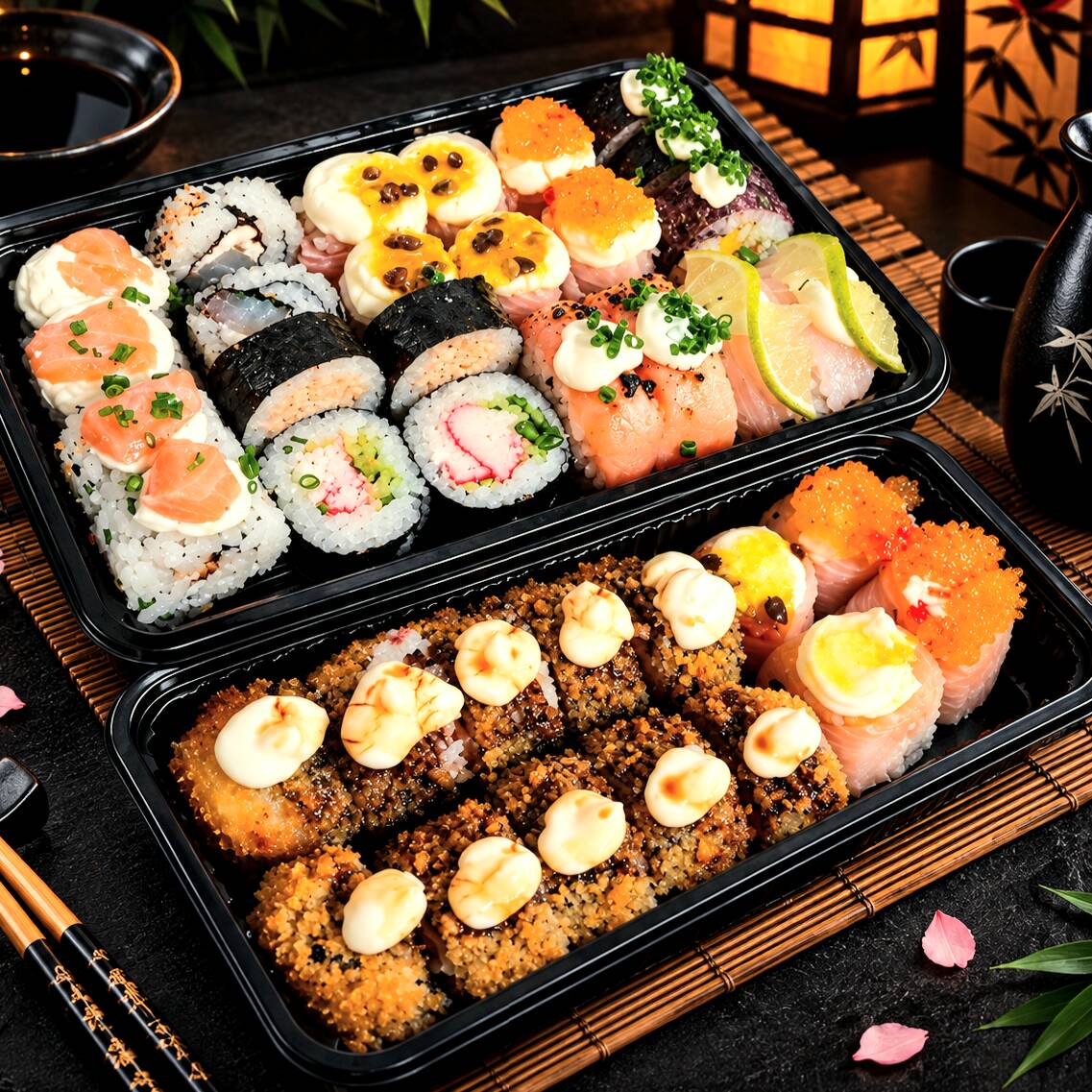 20 Sushis 10 Hot