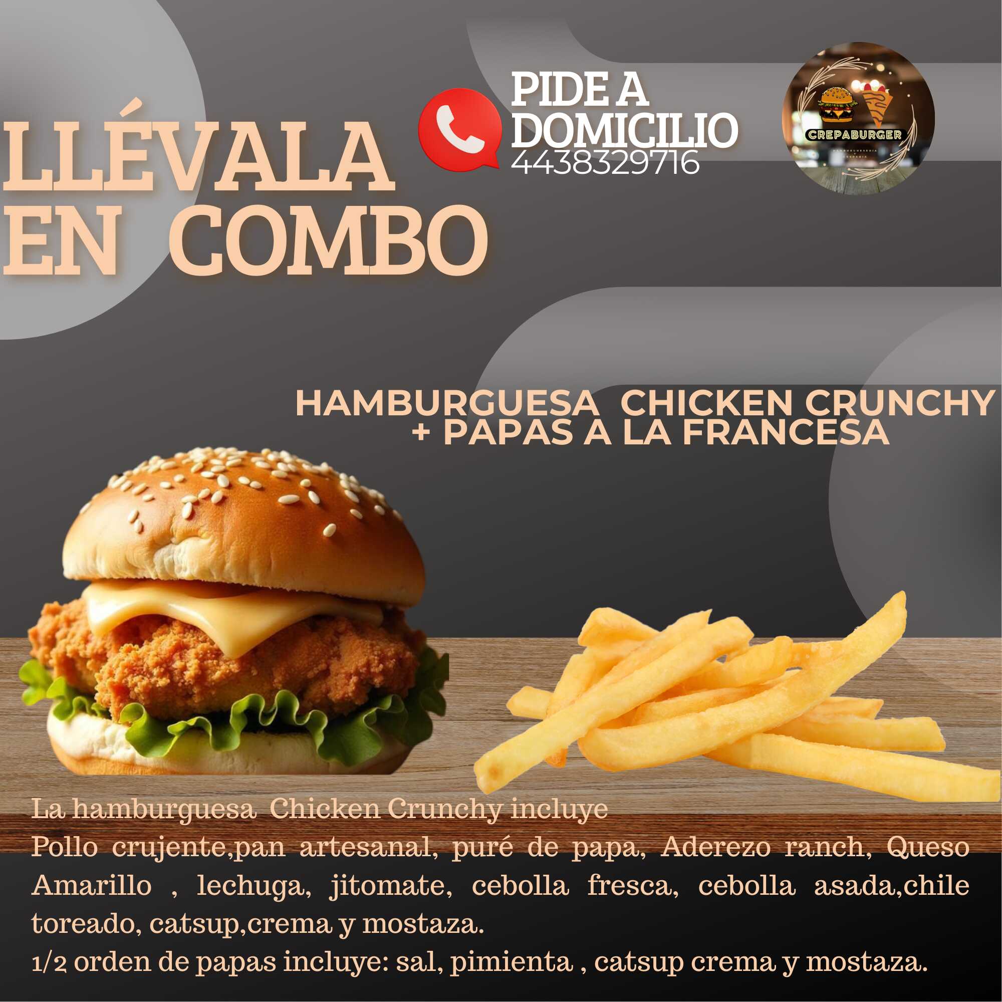 Crunchy con Papas