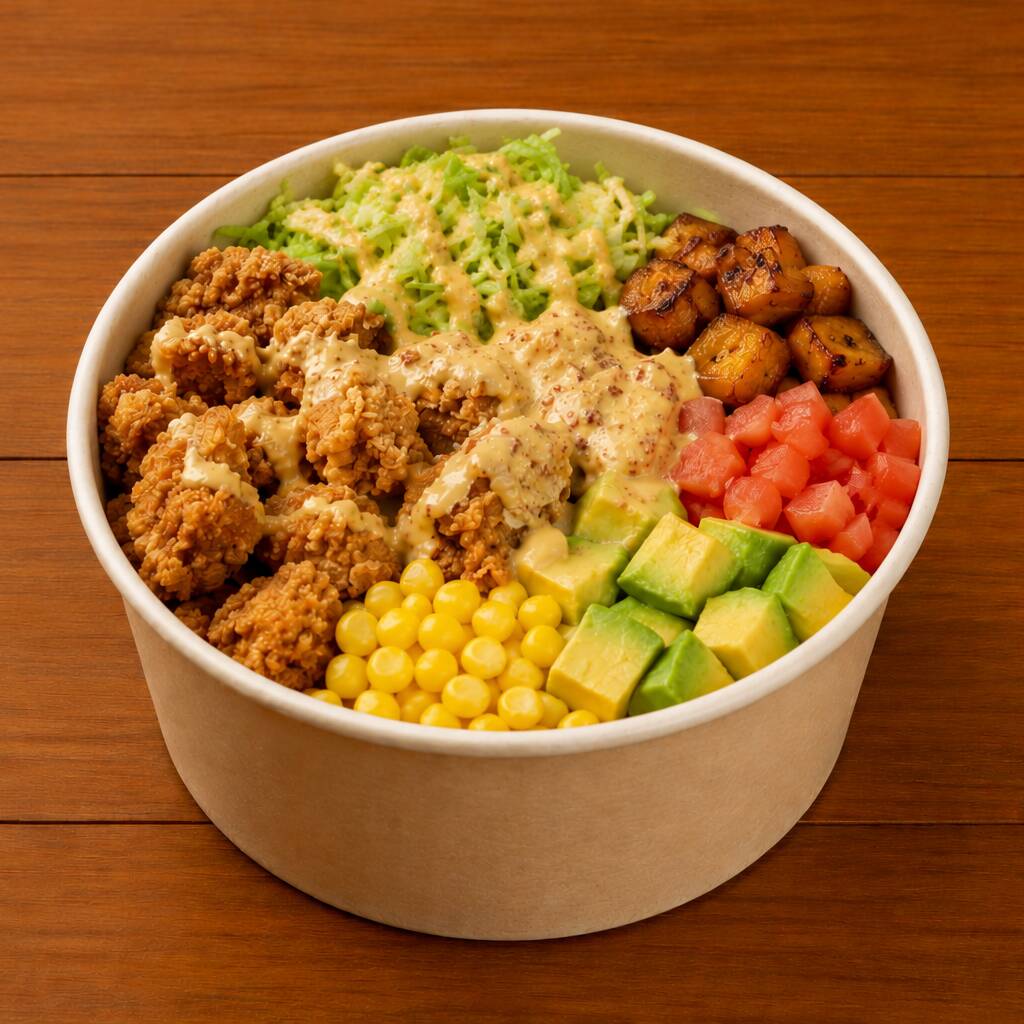 Bowl de Pollo Crispy