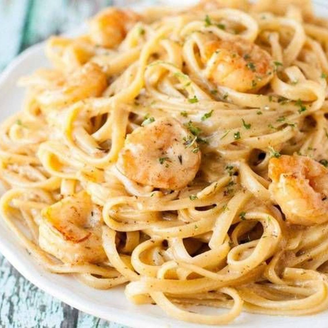 Spaguetti Spicy Shrimp 🍤