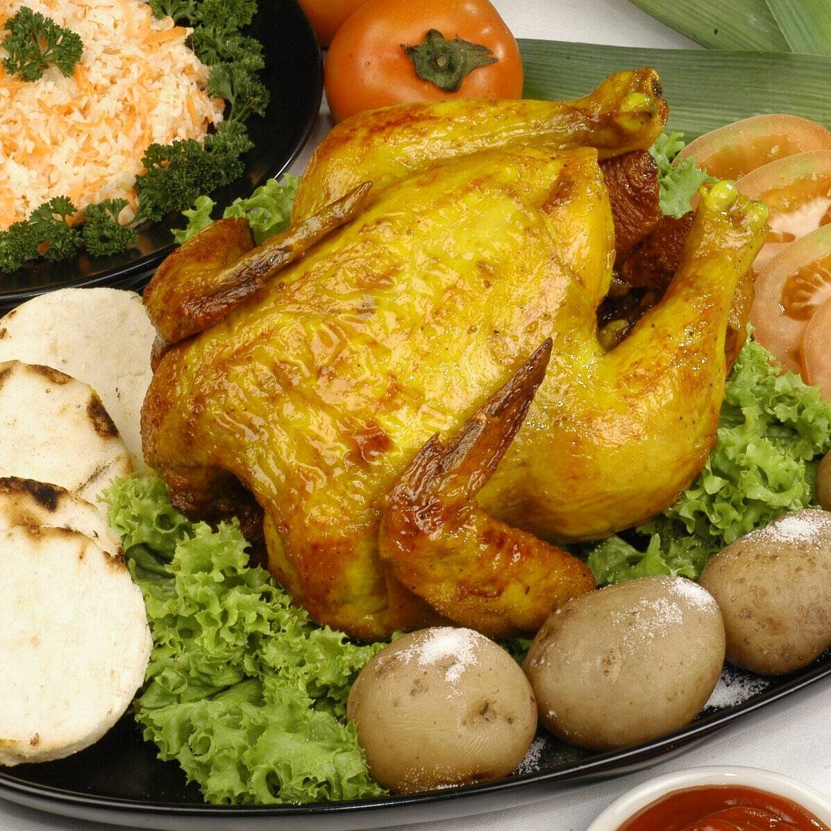 Pollo y Medio Asado