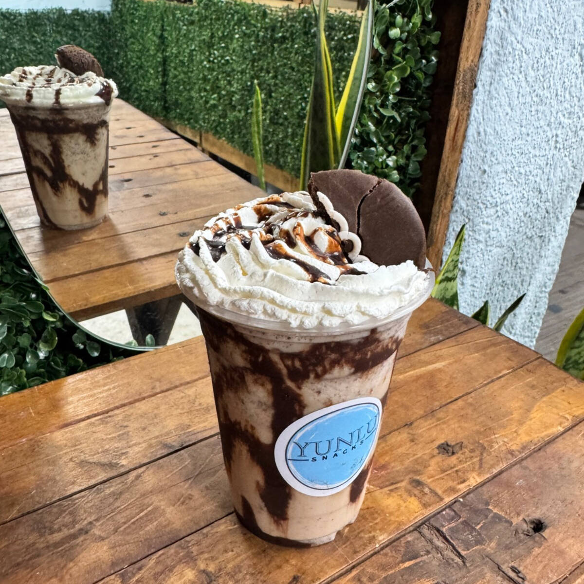 Frappe capuchino de pinguino