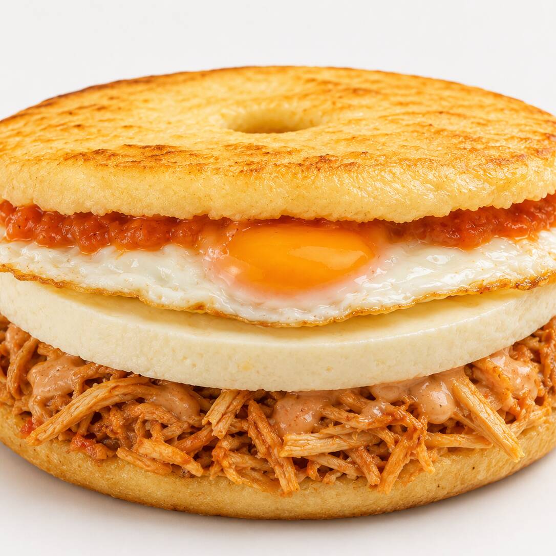 Arepa de Pollo Mechado