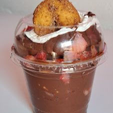 Fresas con NUTELLA Vaso de 10 Oz