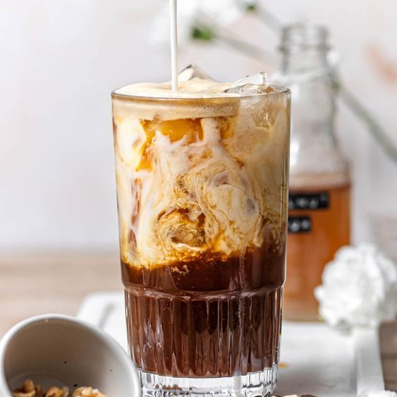 Ice Latte Caramelo 32oz (perlas de tapioca)