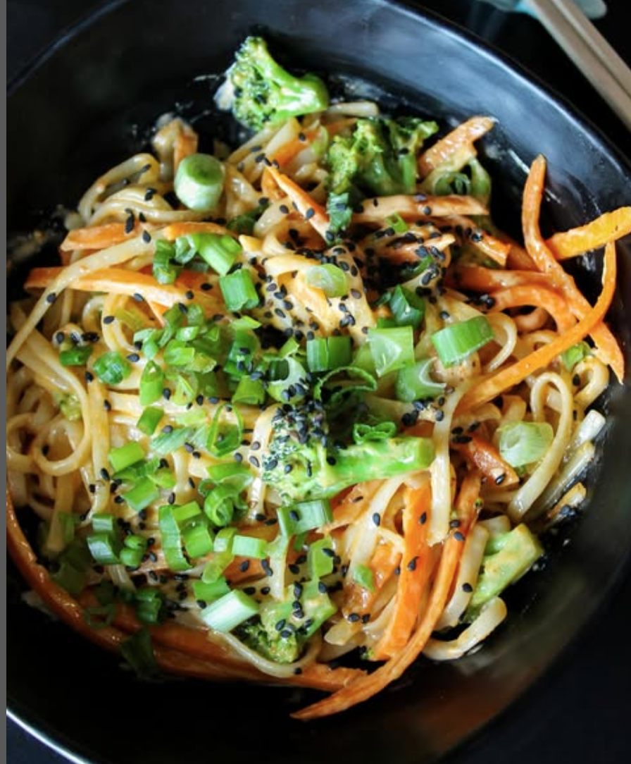 Japanese pan noodles verdura