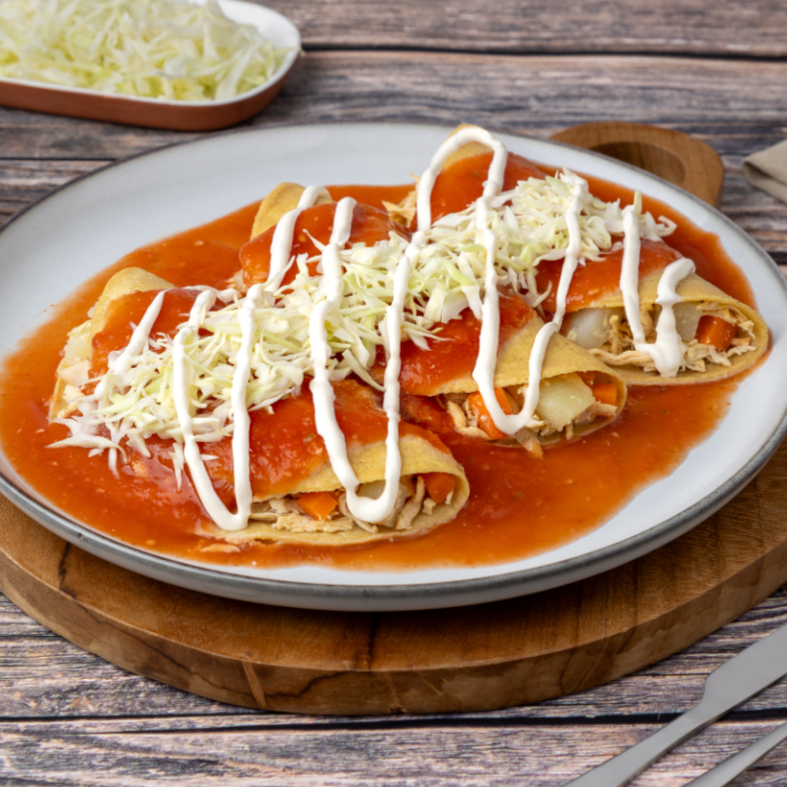 Enchiladas Vegetarianas