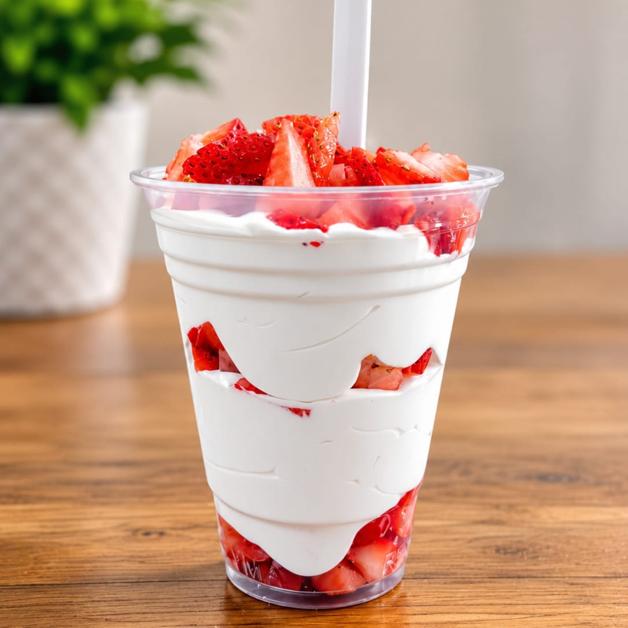 Fresas con Crema