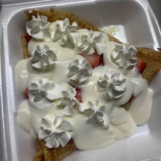 Crepa Fresas con Crema