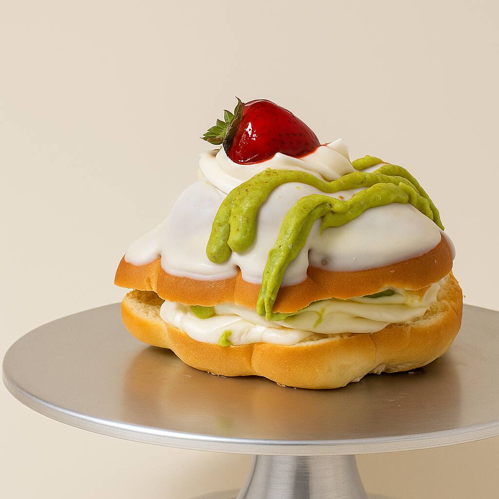 Pan de Muerto Relleno Pistache