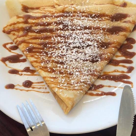 Crepa Nutella/cajeta