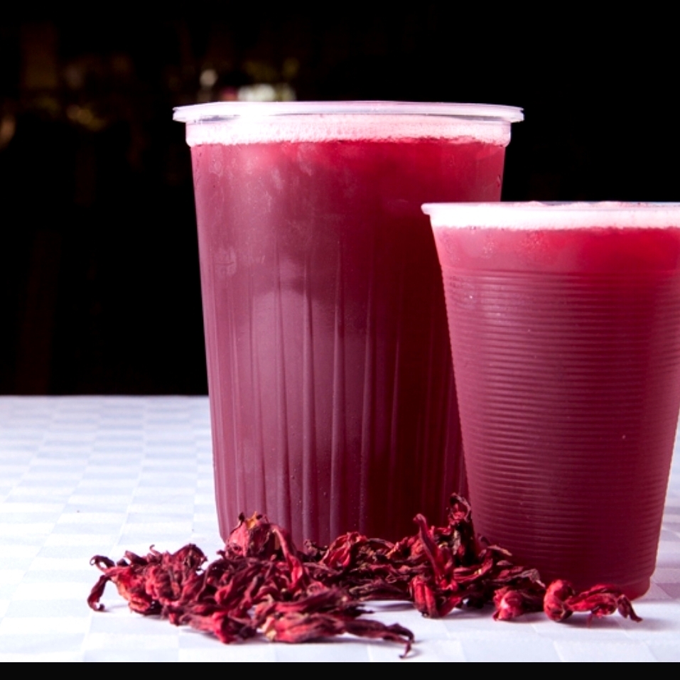 Agua de Jamaica Un Litro