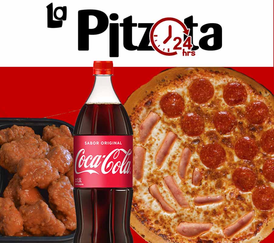 Combo Pizza + Boneless