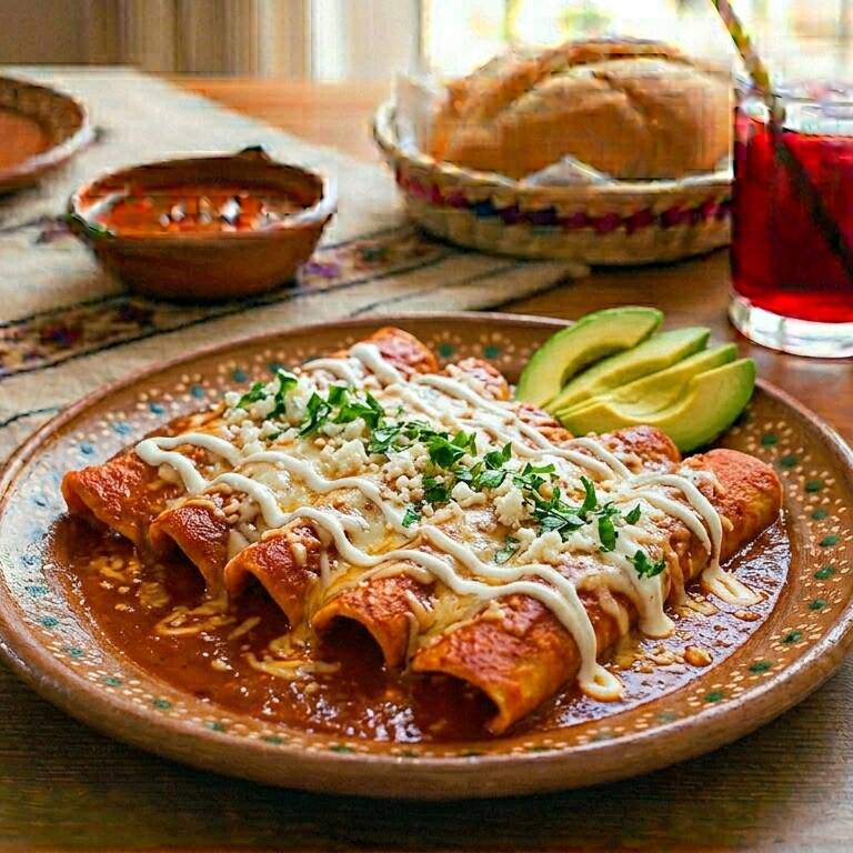 ENCHILADAS ROJAS