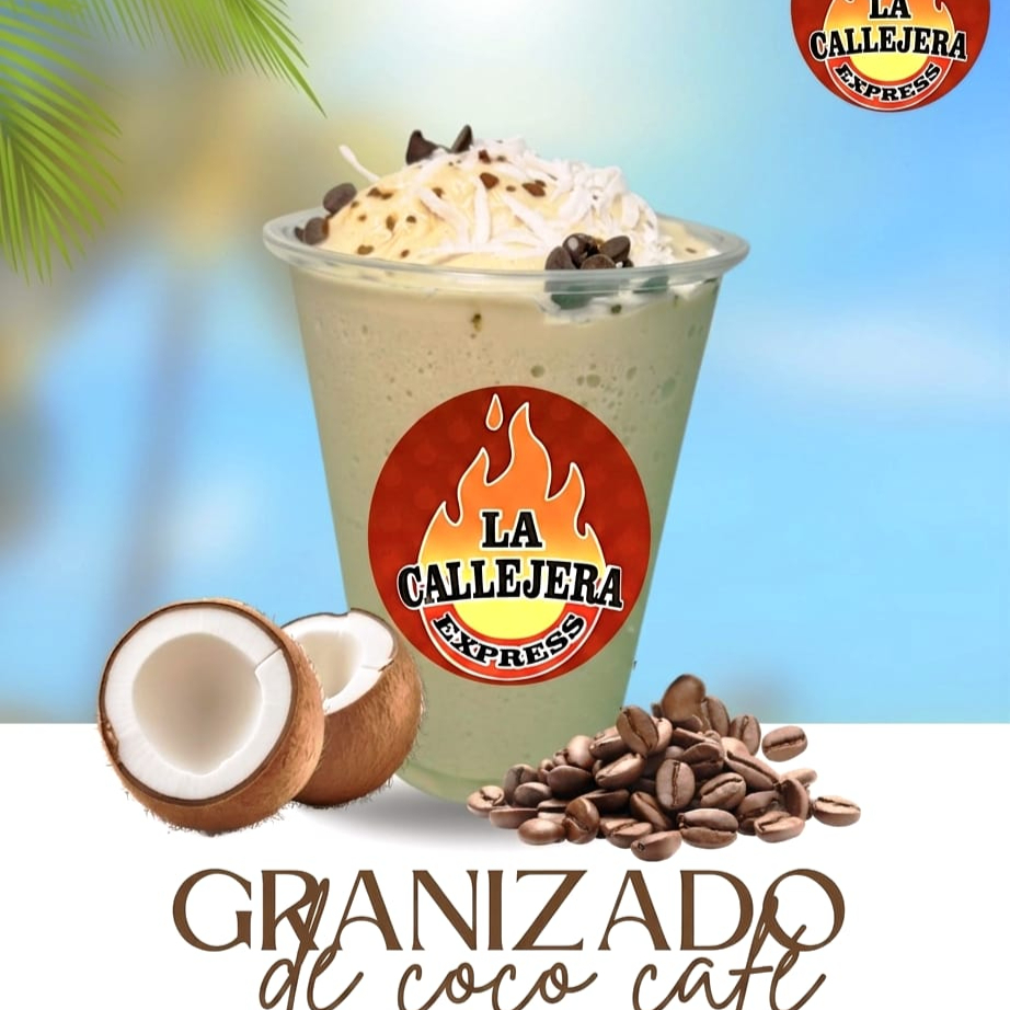 Granizado de coco cafe