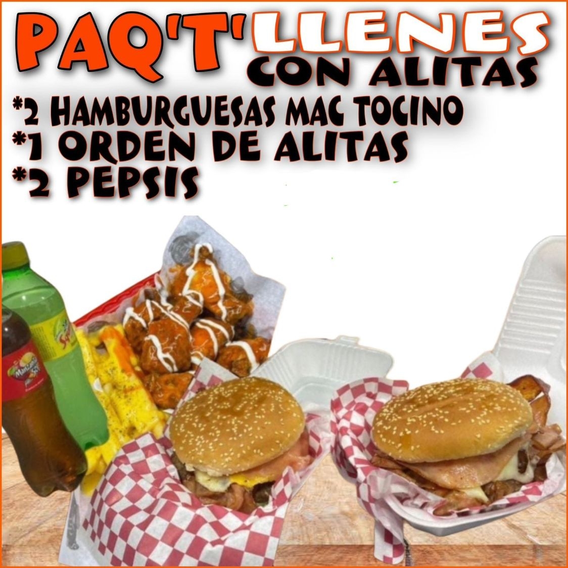PaqueteLLENES con Boneless