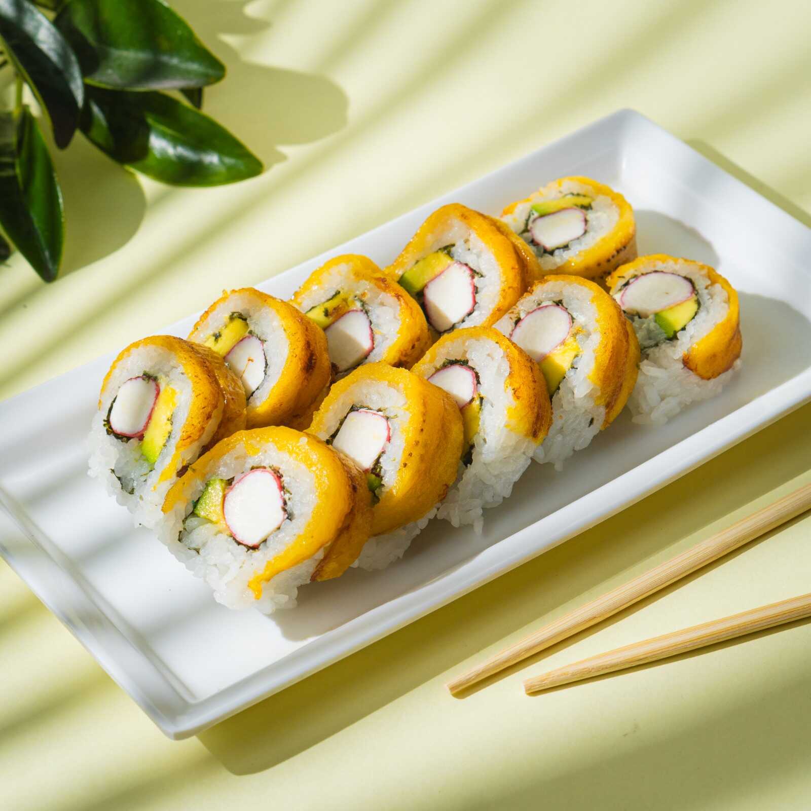 12 Bocados de Sushi Palmito Maduro