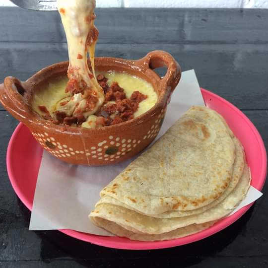 Queso Fundido de Bistec