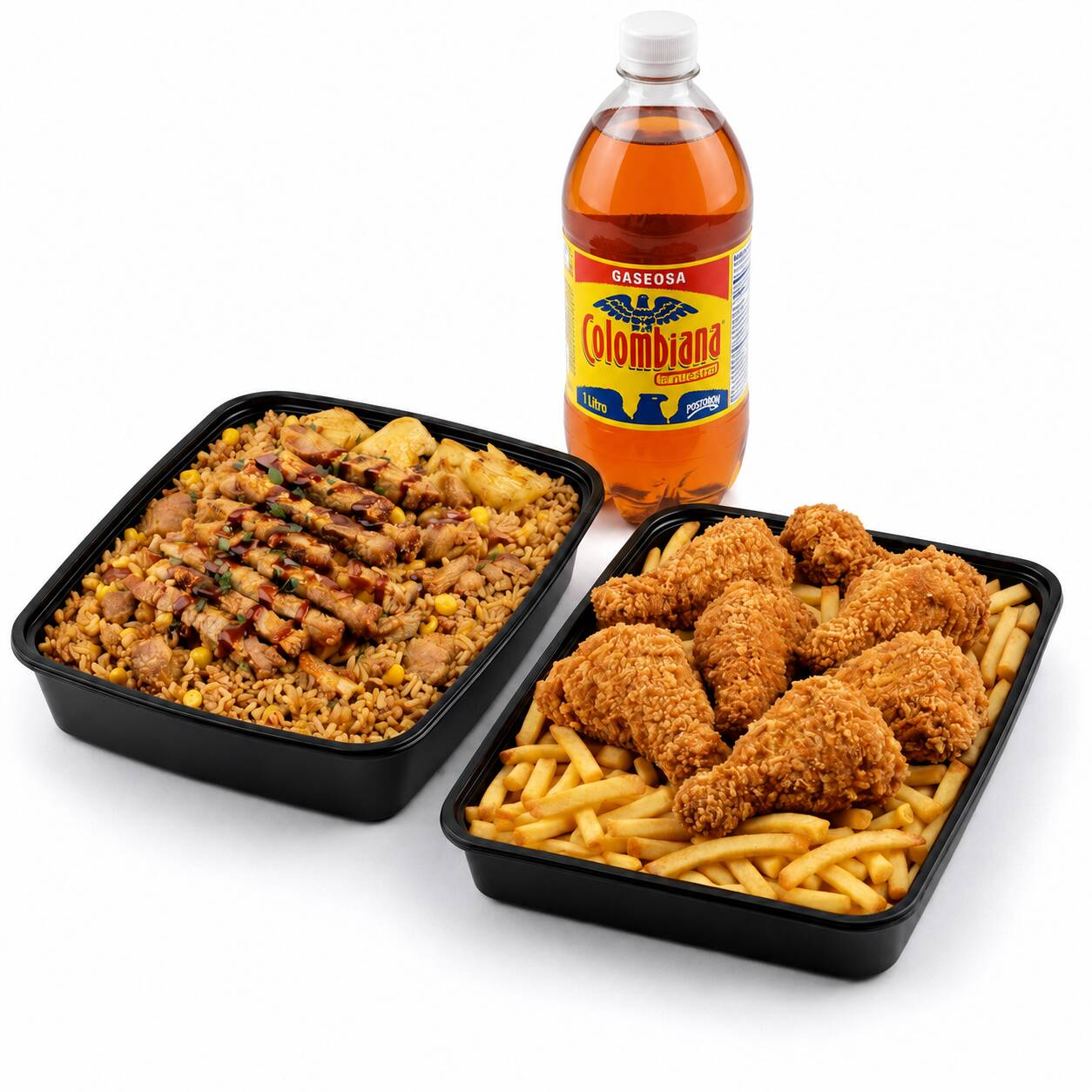 Combo Familiar Arroz Ranchero -Broaster