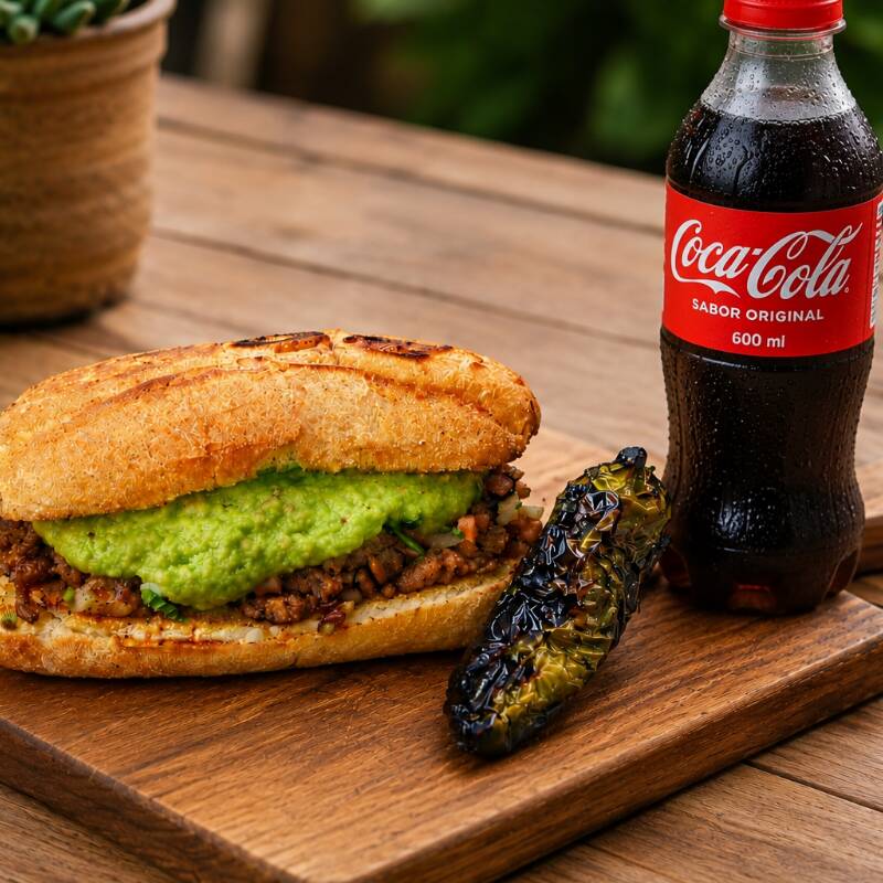 Combo Torta con Refresco 600