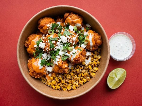 Esquites Buffalo Ranch