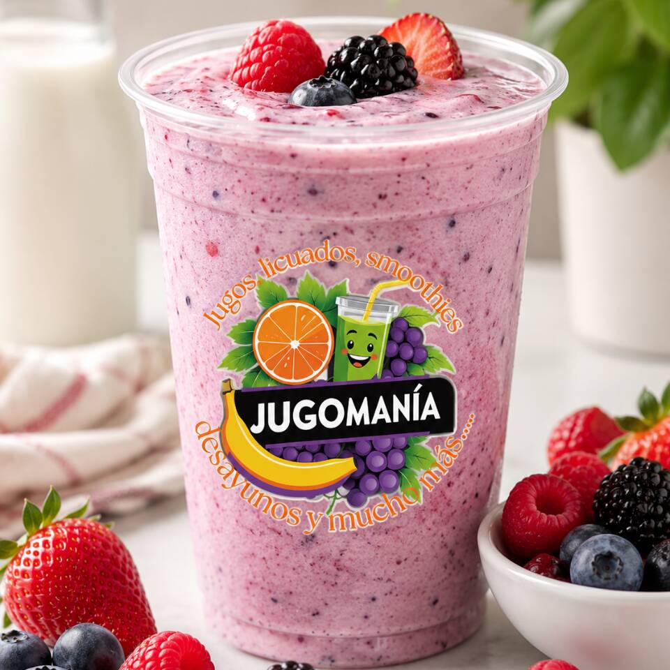 Licuado de Frutos Rojos