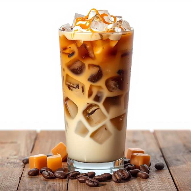 Latte Frío Caramelo