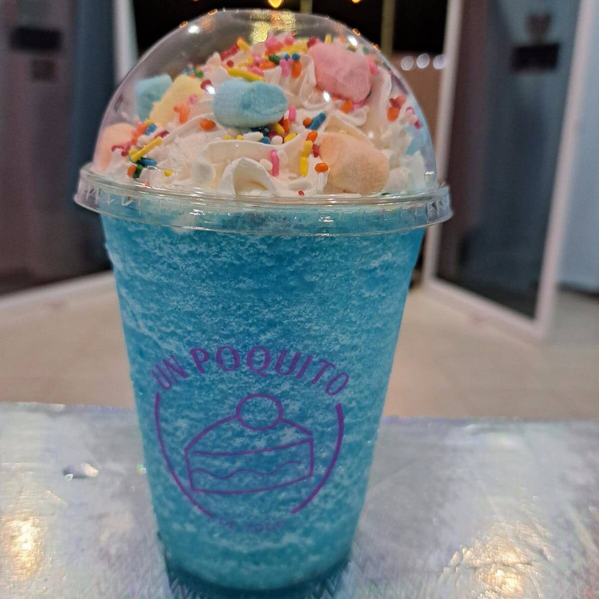 Frappé Mora Azul