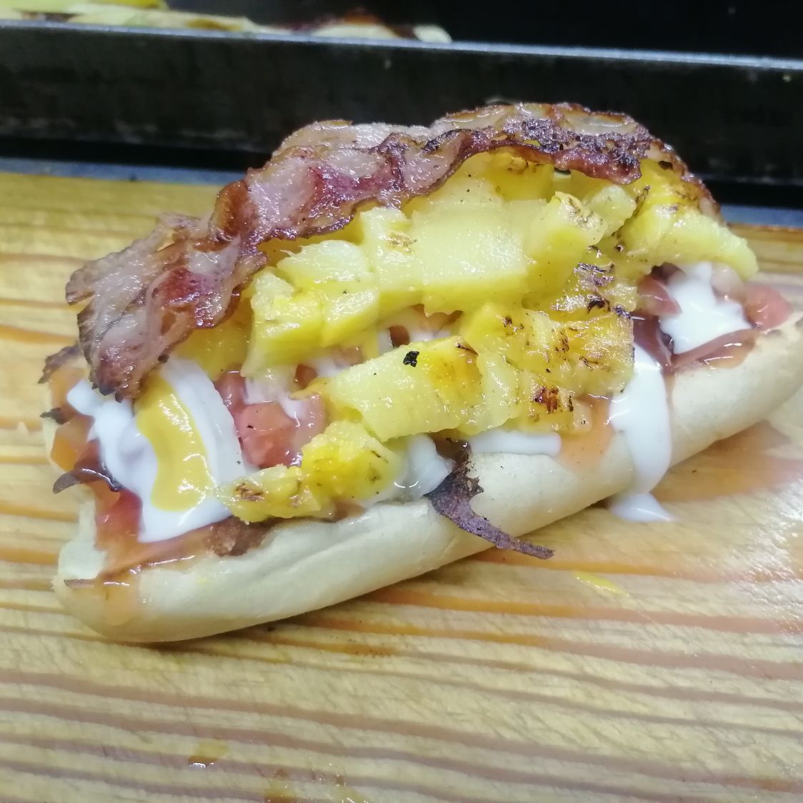 Hot Dog Hawaiano