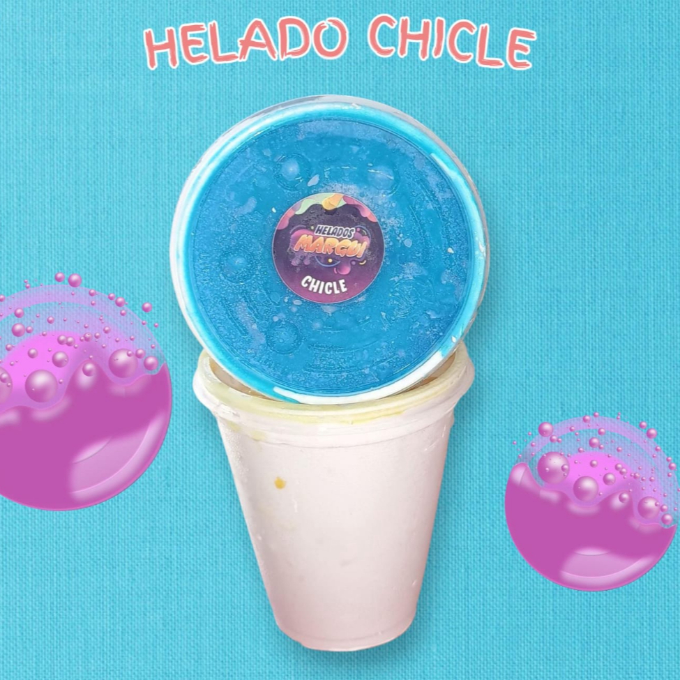 Helado Chicle