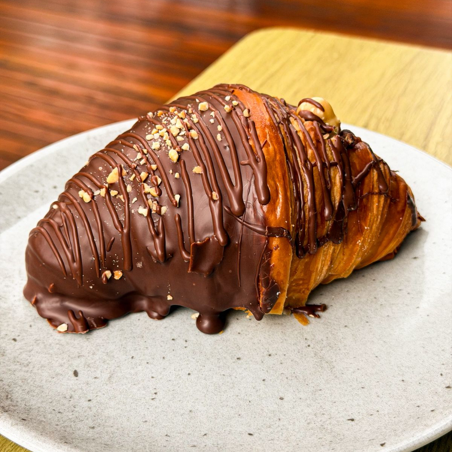 Croissant com Nutella