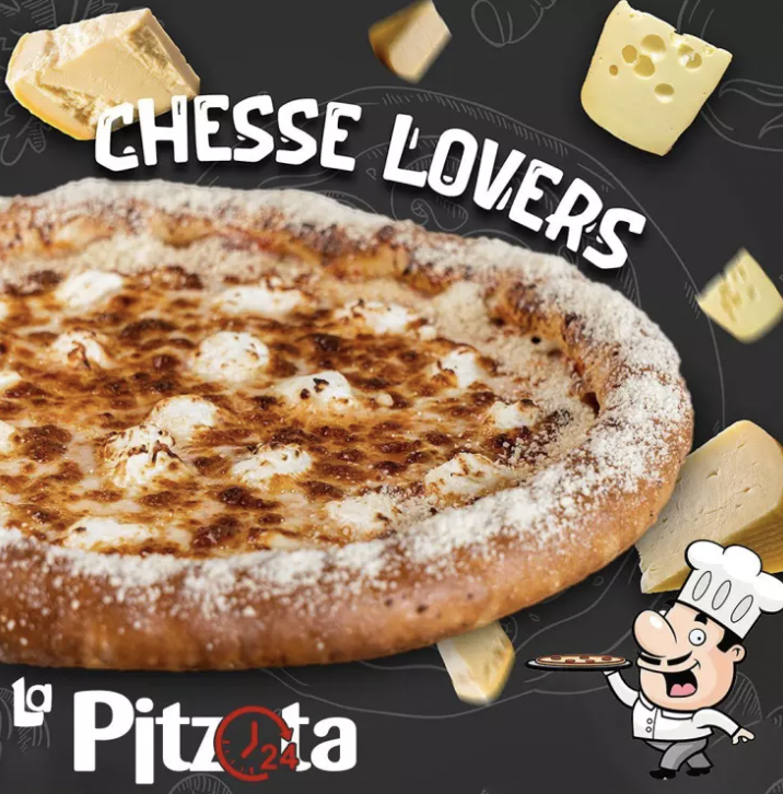 Pizza cheese lovers familiar.