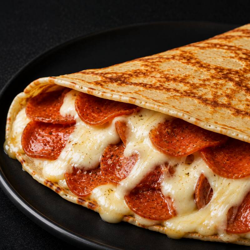 Crepa de Pepperoni