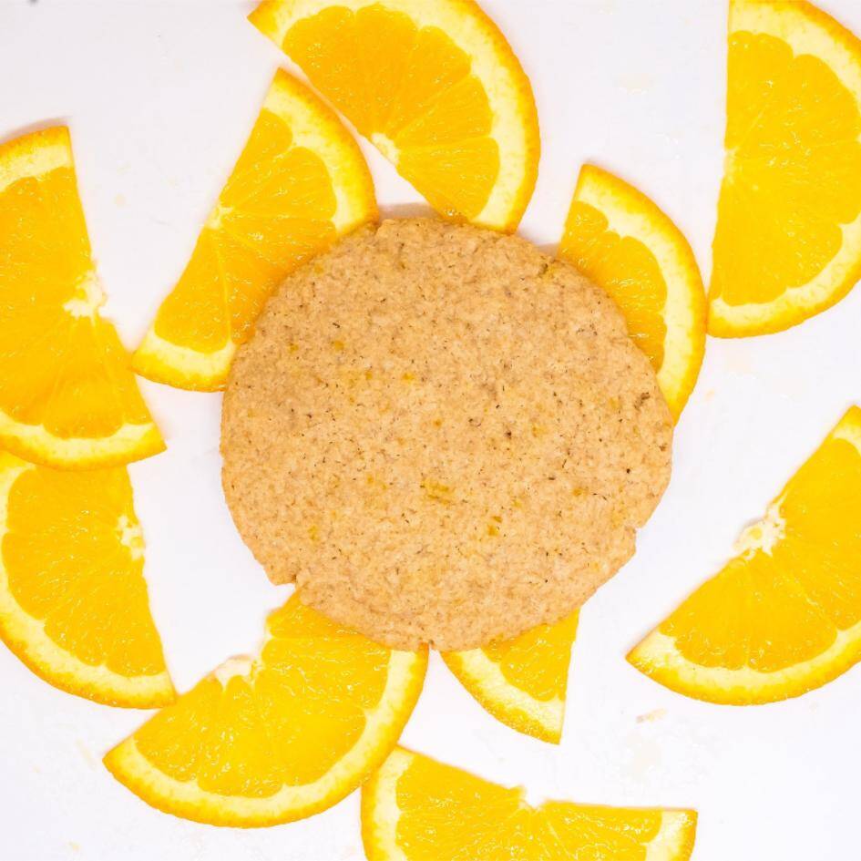 Galleta de Naranja Vegana