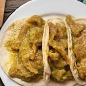 Taco de Chicharron en Salsa Verde