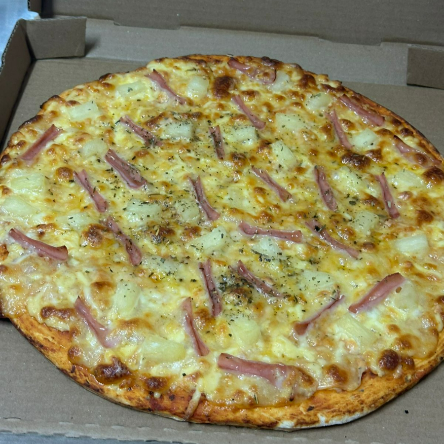 Paquete deleites con 2 grandes (HawaianaPepperoni)