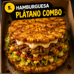 Super Hamburguesa Patacon*