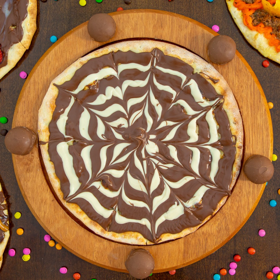 Pizza grande doce até 2 sabores