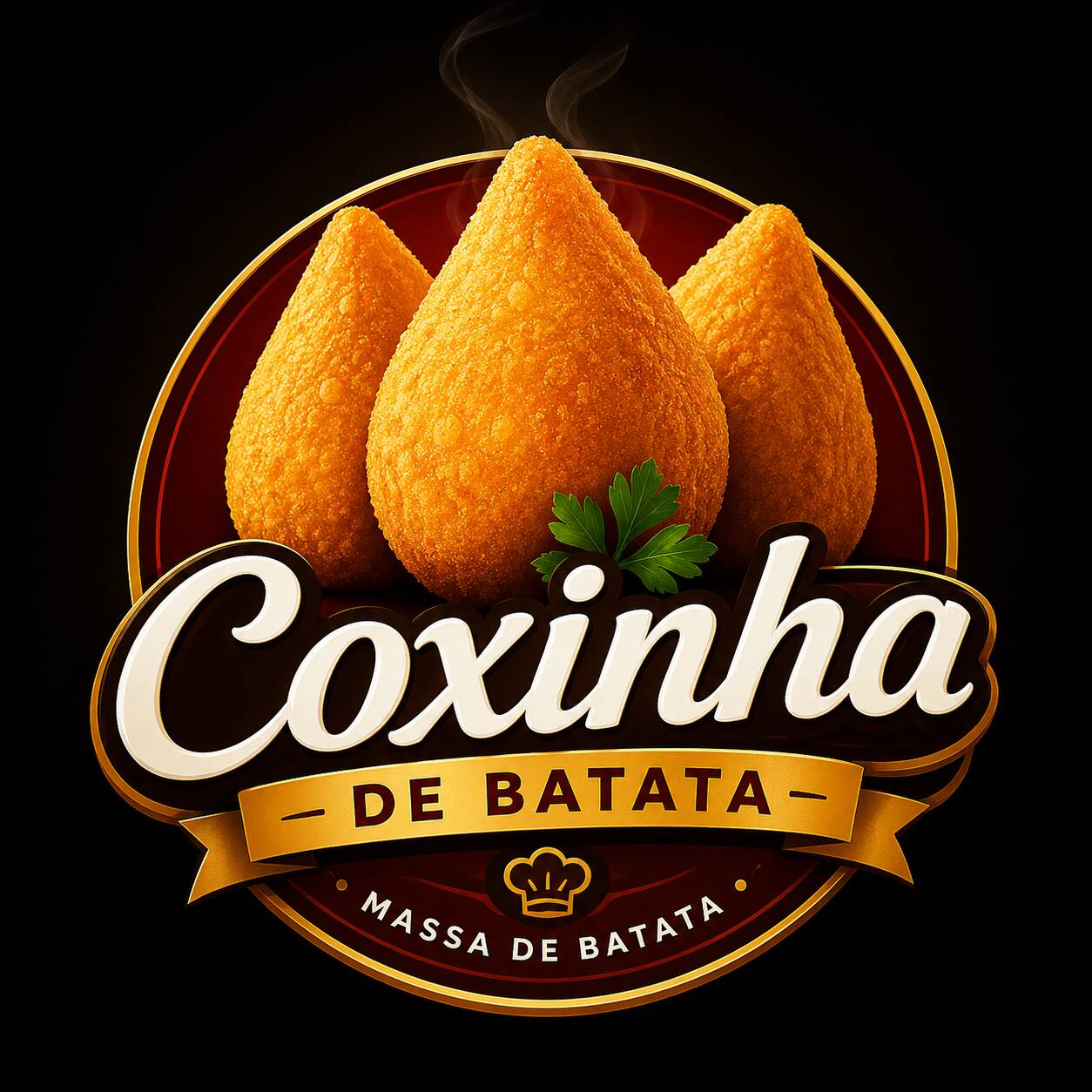 3 coxinha de frango