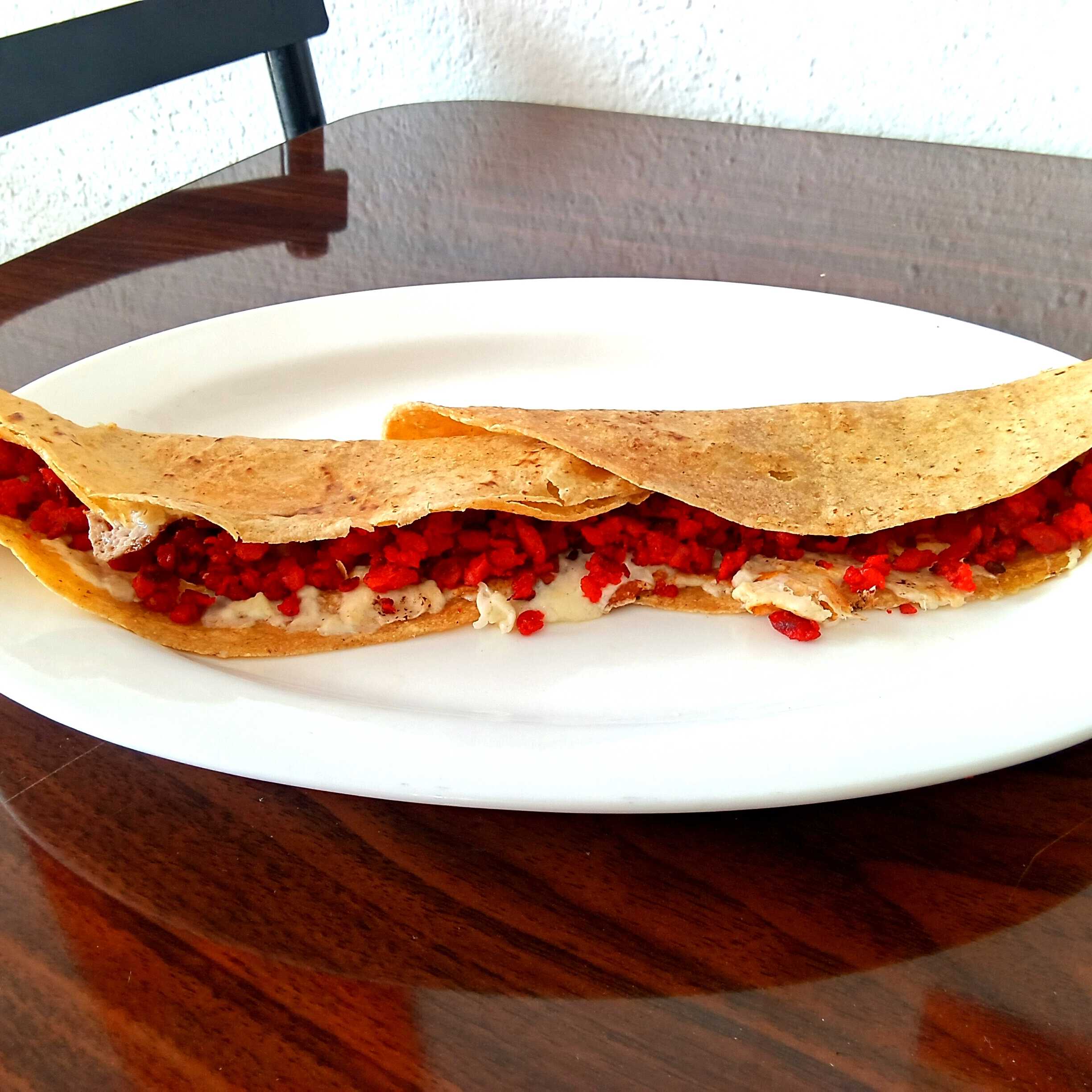Quesadilla con Chorizo