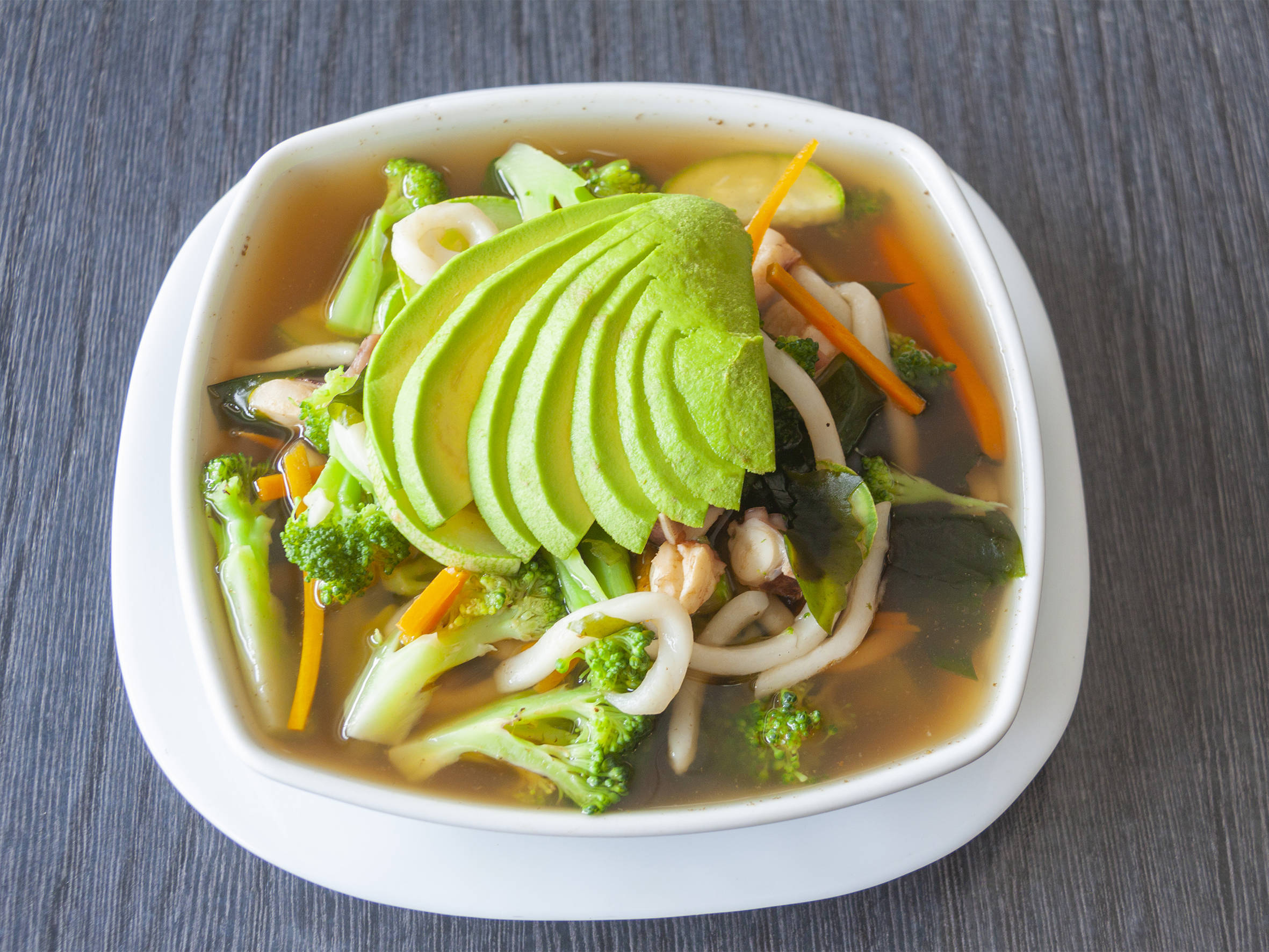 Sopa Udon Vegetariana
