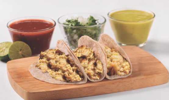 Taco de Chicharrón en Salsa Verde