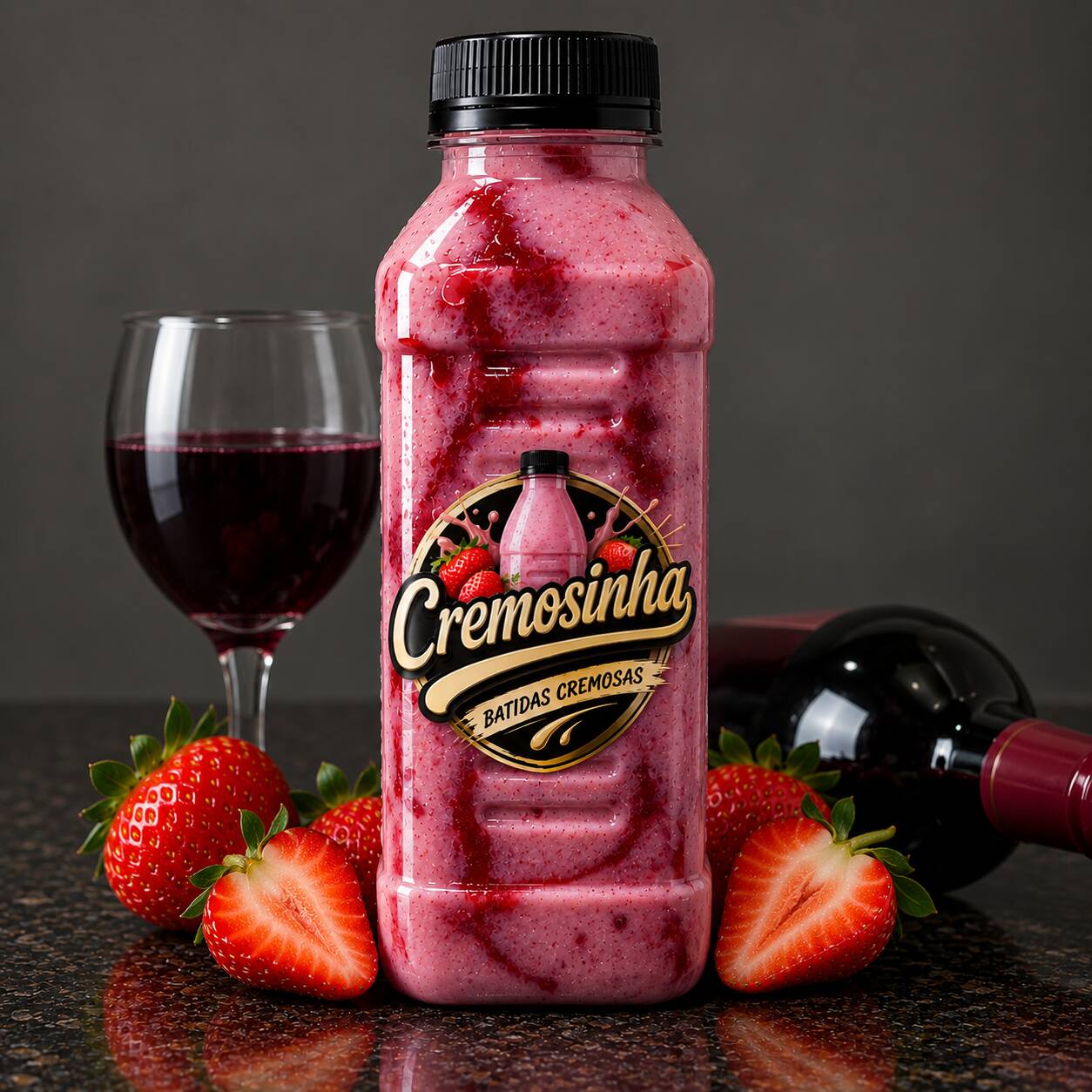 Cremosinha de Vinho com Morango 500ml 🍷🍓
Bebida alcoólica super cremosa, com a combinação deliciosa do vinho com o sabor do morango. Docinha, marcante e irresistível, com 500ml de muita cremosidade e sabor. Sirva bem gelada!