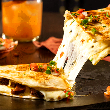 Quesadilla de Carne con Papas